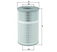 Filtro aria KNECHT LX 2079