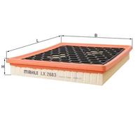 KNECHT LX 2683 Filtro aria per CHEVROLET,OPEL,SAAB,VAUXHALL