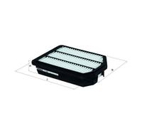 KNECHT LX 2687 Filtro aria per KIA