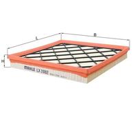 KNECHT LX 2882 Filtro aria per CHEVROLET,OPEL,VAUXHALL