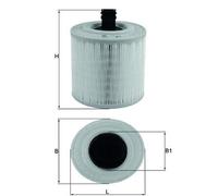 KNECHT LX 3015/14 Filtro aria per OPEL,VAUXHALL