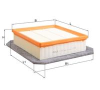 KNECHT LX 3061 Filtro aria per OPEL,VAUXHALL