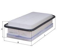 Filtro aria MAHLE KNECHT LX 3187