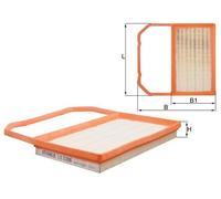 KNECHT LX 3306 Filtro aria per SEAT,SKODA,VW