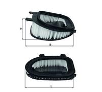 KNECHT LX 3541 Filtri motore KNECHT,