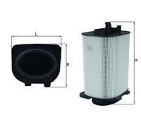 KNECHT LX 3775 Filtro aria per CF MOTO,INFINITI,MERCEDES-BENZ