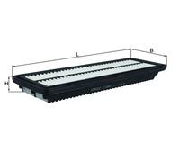 KNECHT LX 4053 Filtro aria per HYUNDAI