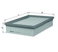 Filtro aria KNECHT LX 418