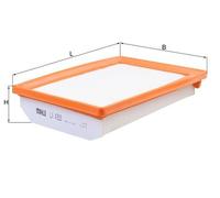 KNECHT LX 4333 Filtro aria per FIAT