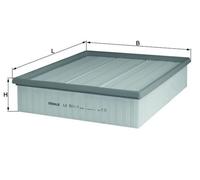 Filtro aria MAHLE KNECHT LX 511/1
