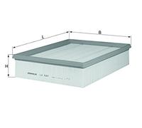 Filtro aria KNECHT LX 537