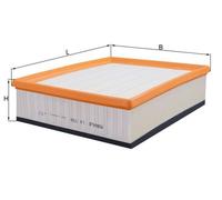 Filtro aria MAHLE KNECHT LX 538