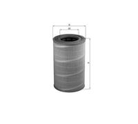 KNECHT LX 612 Filtro aria per MAN,MAZ-MAN
