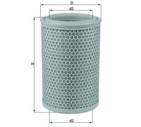 MAHLE ORIGINAL LX 660 Filtro aria