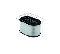 KNECHT LX 669 Filtro aria per MITSUBISHI