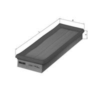 KNECHT LX 704/1 Filtro aria per NISSAN,OPEL,RENAULT,VAUXHALL