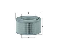 KNECHT LX 720 Filtro aria per AUSTIN,SAAB,VW