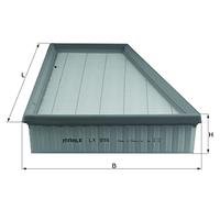 Knecht LX 998 Filtro Motore