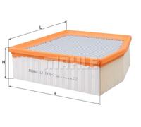Knecht Filter Filtro aria LX 1479/2 per VW Phaeton