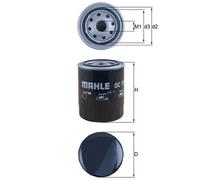 KNECHT OC 105 Filtro olio per VOLVO,VW,ZETOR