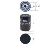 KNECHT OC 120 Filtro olio per DAIHATSU,GREAT WALL,NISSAN,TOYOTA,VW