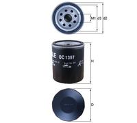 KNECHT OC 1397 Filtro olio per ALFA ROMEO,CITROËN,FIAT,HAVAL,JEEP,OPEL,PEUGEOT,T
