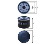 KNECHT OC 1570 Filtro olio per SUZUKI