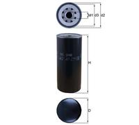 KNECHT OC 246 Filtro olio per SCANIA