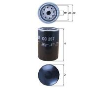 Filtro olio KNECHT OC 257