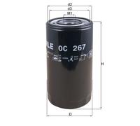 KNECHT OC 267 Filtro olio per ASTRA,FIAT,IVECO