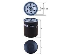 KNECHT OC 495 Filtro olio per MITSUBISHI,SMART