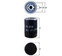 OC613 Filtro olio (MARCA-KNECHT)