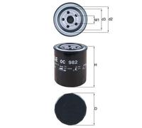 KNECHT OC 982 Filtro olio per SUBARU