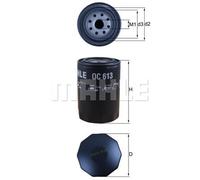KNECHT OC613 - Filtro olio
