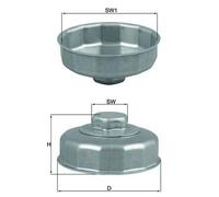 KNECHT OCS 1 Chiave filtro olio