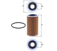 Filtro olio KNECHT OX1267D