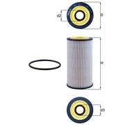 Knecht Filter Filtro olio OX 1311D
