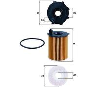 Filtro olio KNECHT OX 171/16D