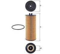 MAHLE ORIGINAL OX 174D Filtro olio