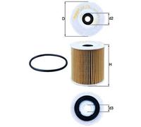 KNECHT OX 175D Filtro olio per CHRYSLER,FIAT,JEEP,MINI,NISSAN