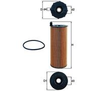 Filtro olio MAHLE KNECHT OX 196/1D1