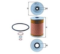 KNECHT OX 32D Filtro olio per MERCEDES-BENZ,PUCH