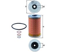 KNECHT OX 34D Filtro olio per MERCEDES-BENZ,PUCH