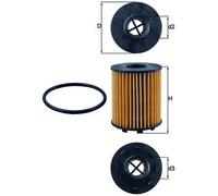 KNECHT OX 371D Filtro olio per ABARTH,ALFA ROMEO,CHRYSLER,CITROËN,DODGE,FIAT,FOR