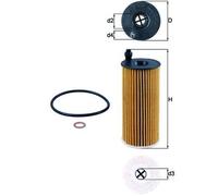 MAHLE ORIGINAL Filtro Olio OX 404D BMW,MINI,TOYOTA,3 Touring (E91),3 Sedan (E90),1 Hatchback (F20),3 Touring (F31),X1 (E84),X3 (F25),5 Touring (F11)
