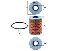 Knecht OX 68D Filtro Motore