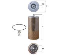 KNECHT OX 69D Filtro olio per ASTRA,AYATS,BMC,BREDAMENARINIBUS,DAF,DRÖGMÖLLER,IN