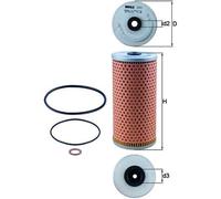 KNECHT OX 92D Filtro olio per ISDERA,MERCEDES-BENZ