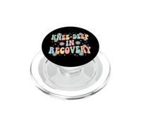 Knee-deep In Recovery Sostituzione Del Ginocchio PopSockets PopGrip per MagSafe