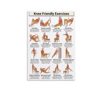 Knee Friendly Exercises Senior Fitness Poster